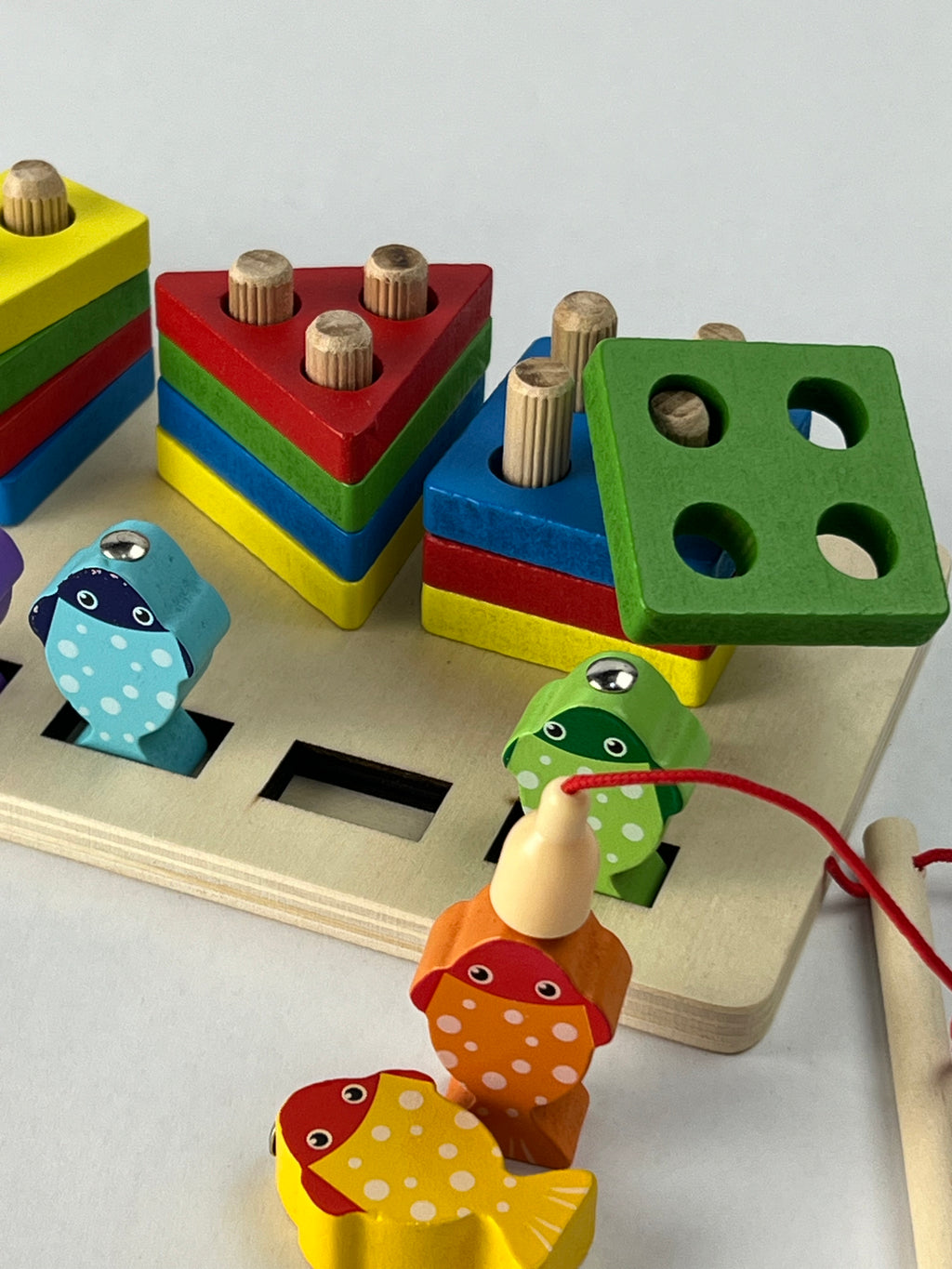 Sorting shapes + collecting fish