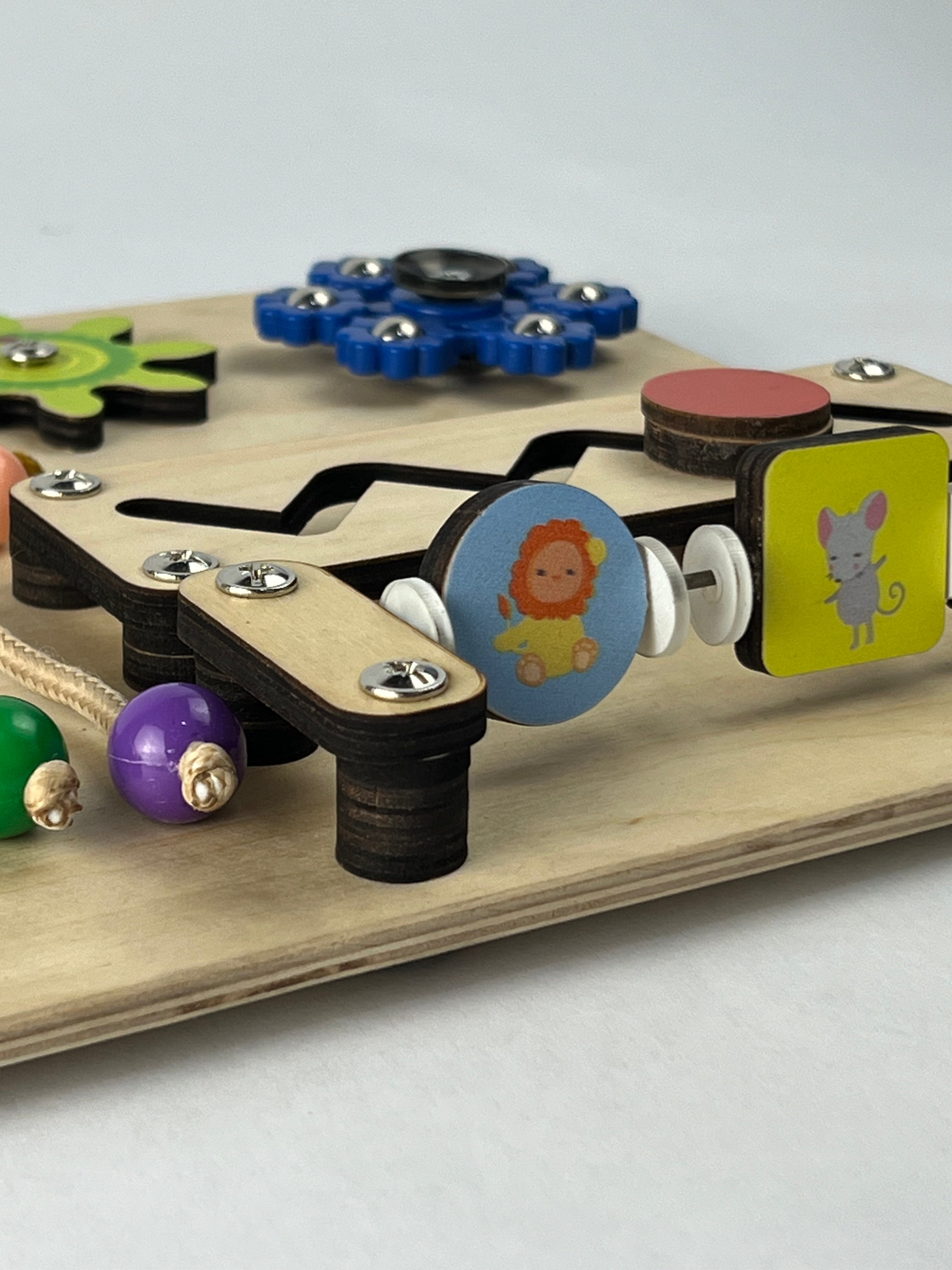 Small busy board