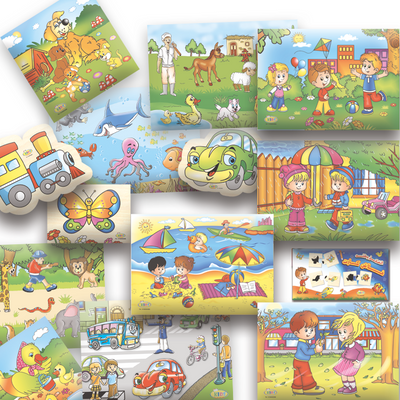Wooden Puzzles Collection