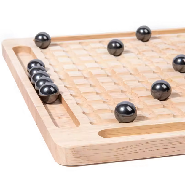 Wooden magnetic chess