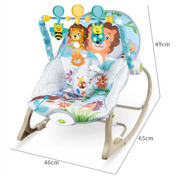Newborn Vibrating Baby Sleep Recliner Rocking Chair