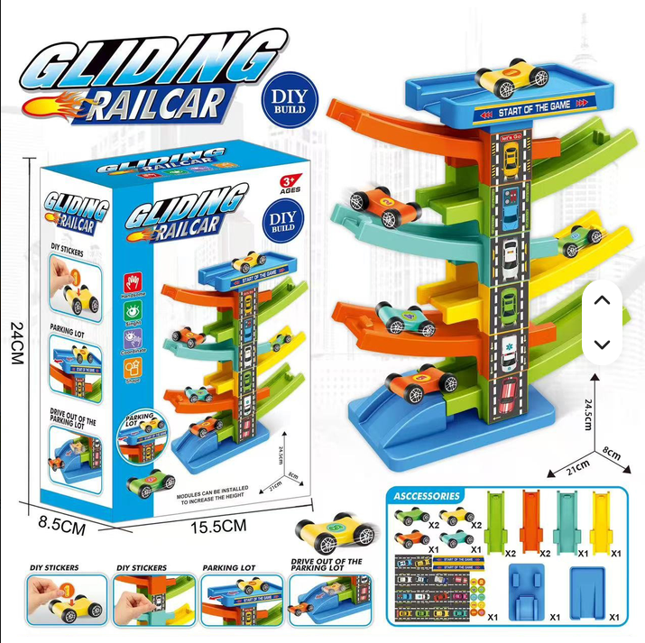 Multi-Level Car Racing Track