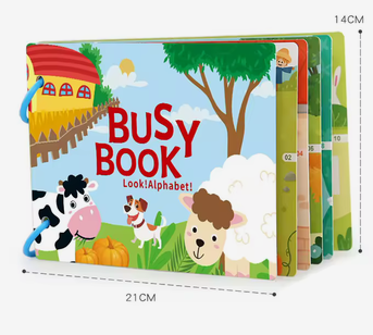 Busy book farm edition