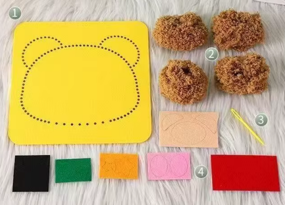 Hand-Sewing Fun Creative Cartoon Monkey