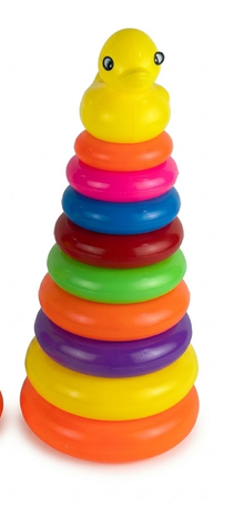Big Natural Balancing Stacking Game Rings Block