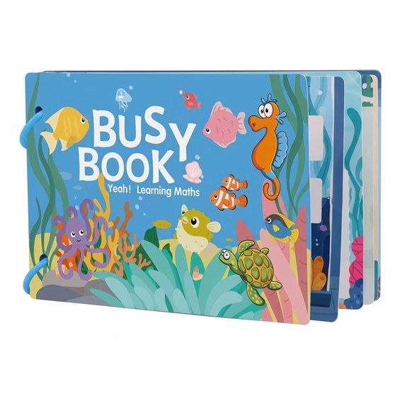 Busy book ocean