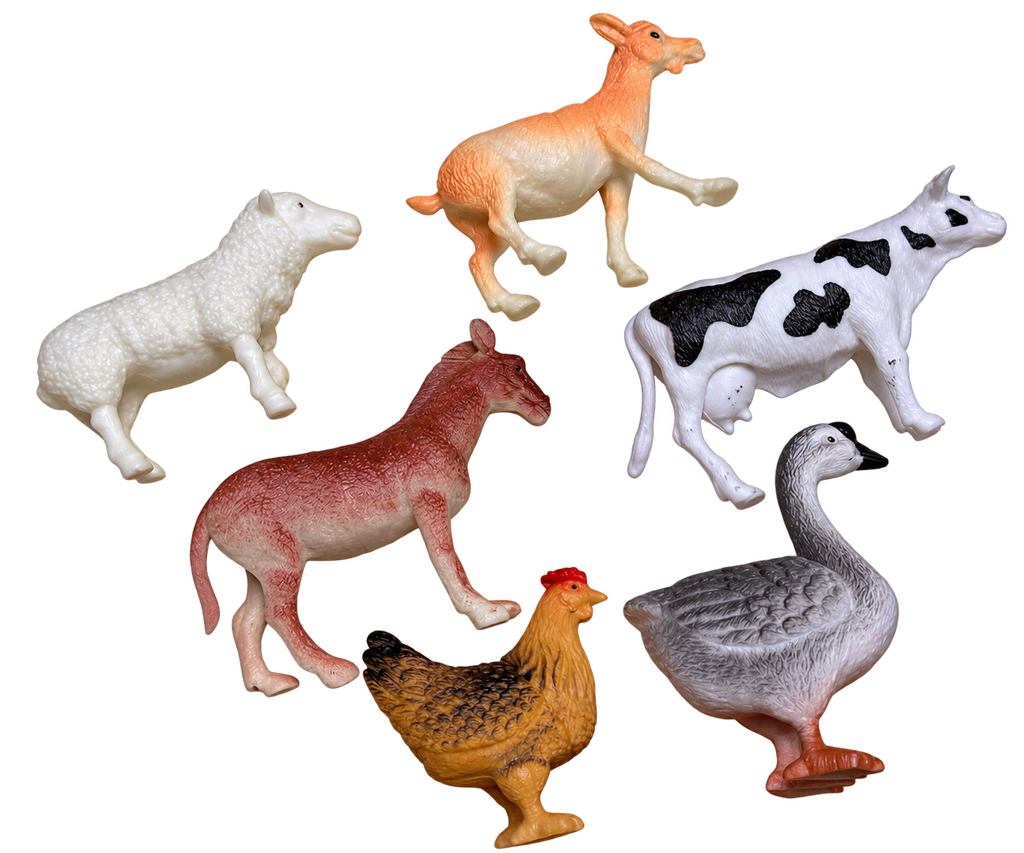 3-in-1 Animal Kingdom Adventure Set – Wild, Farm & Sea Animals