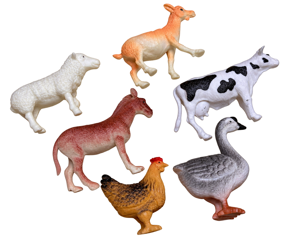 3-in-1 Animal Kingdom Adventure Set – Wild, Farm & Sea Animals