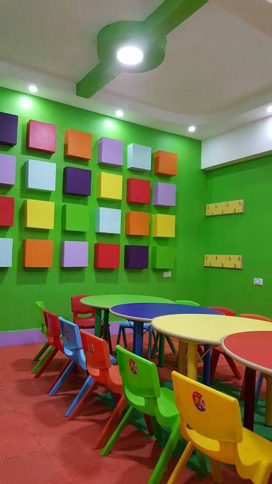 Crescent Shaped Kindergarten Table