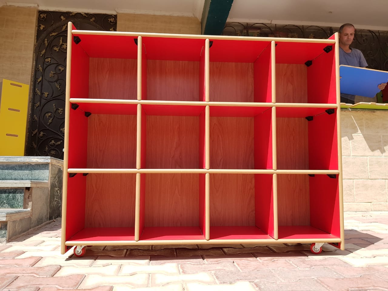 12 Box Storage Unit ( Open )