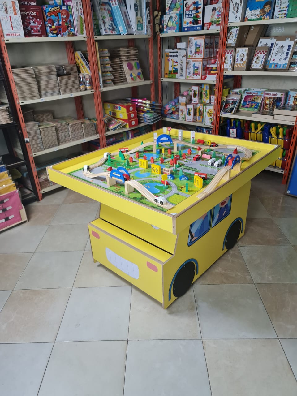 Car Shaped Activity Tables