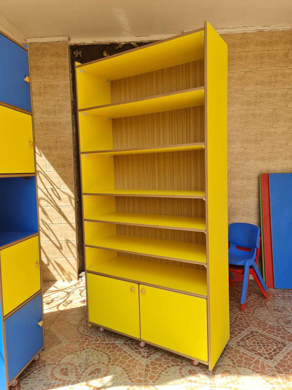 Art Materials Shelves 2m