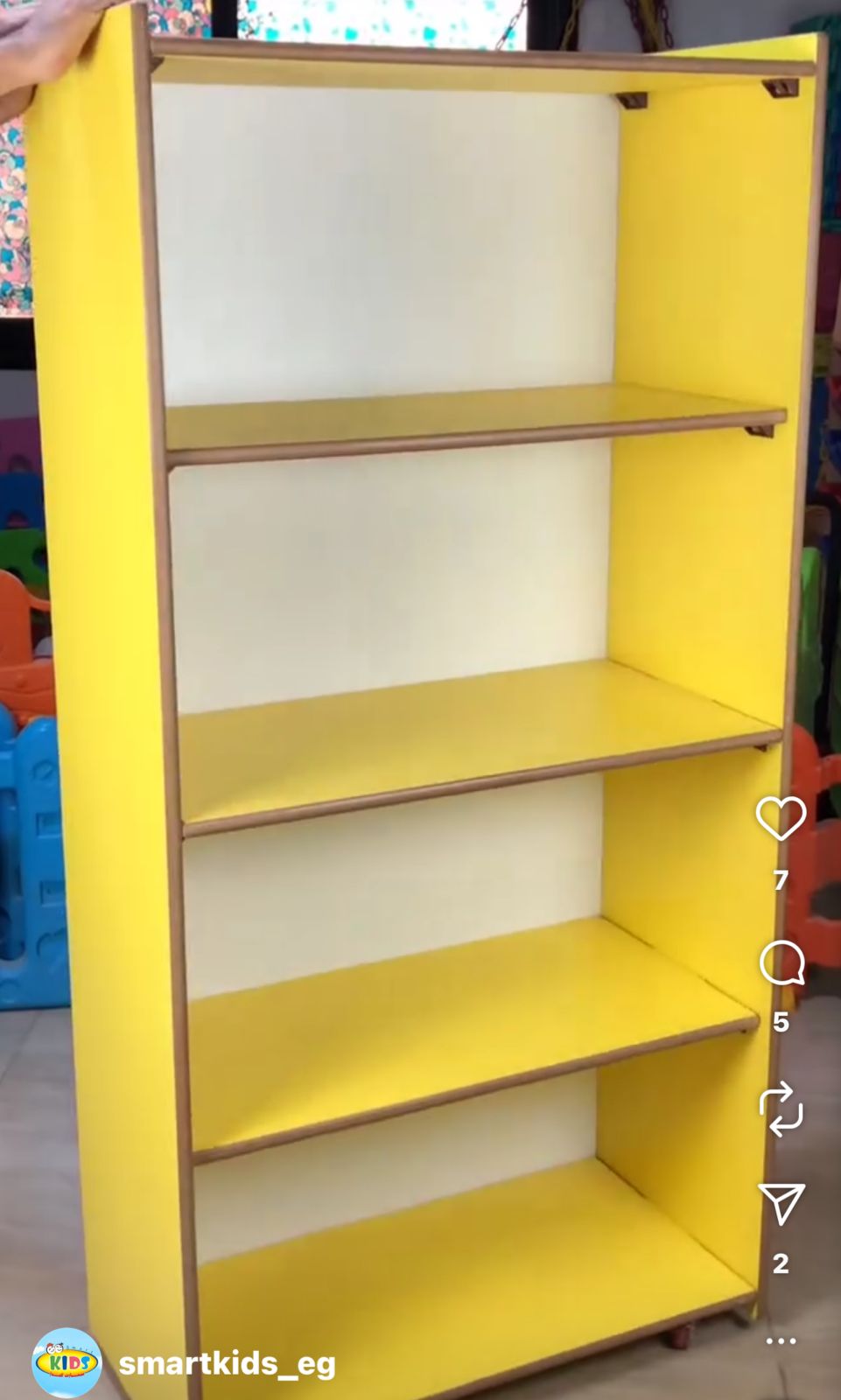 Vertical Open Shelves 160 cm