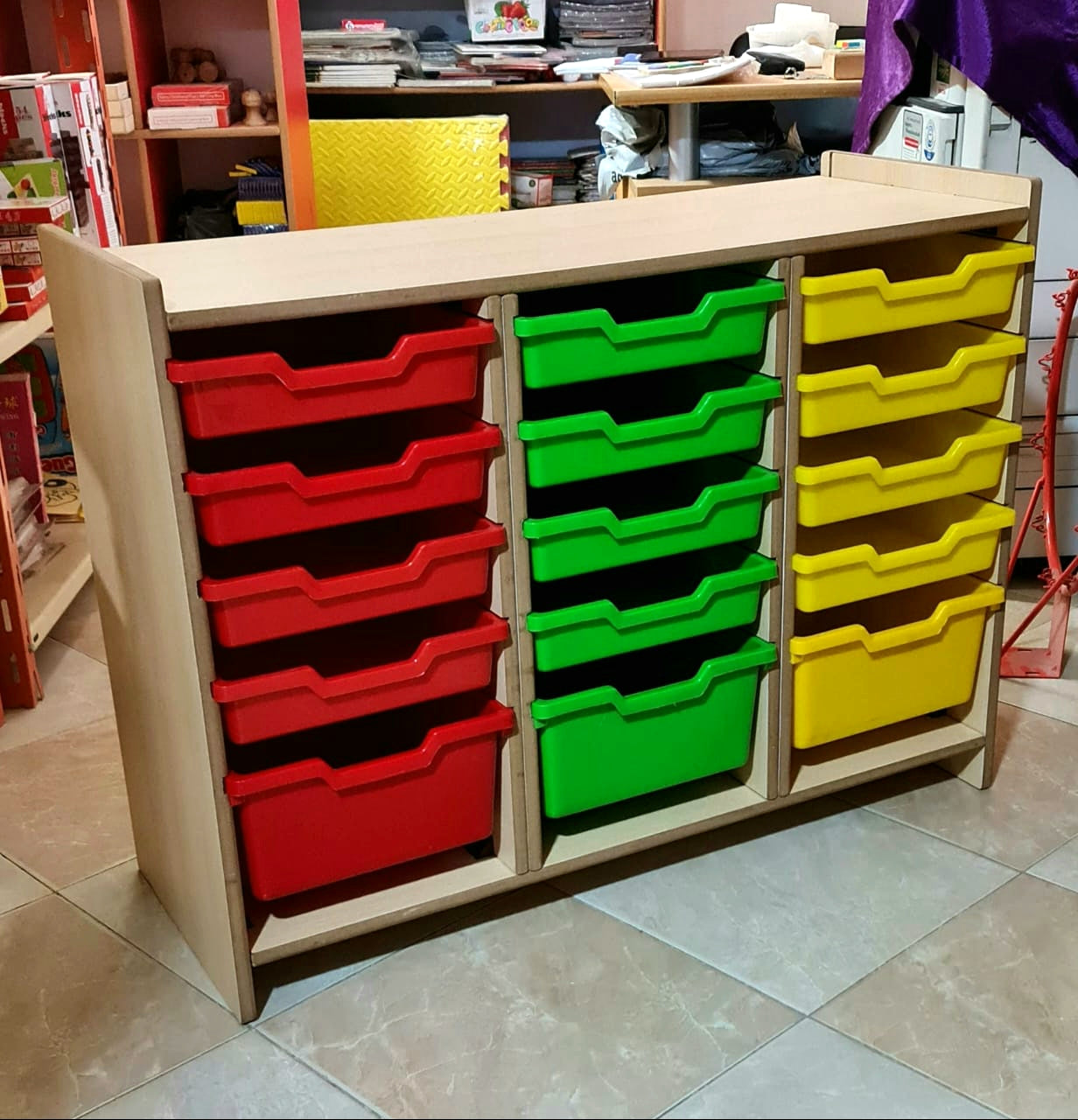 Large Drawers Unit