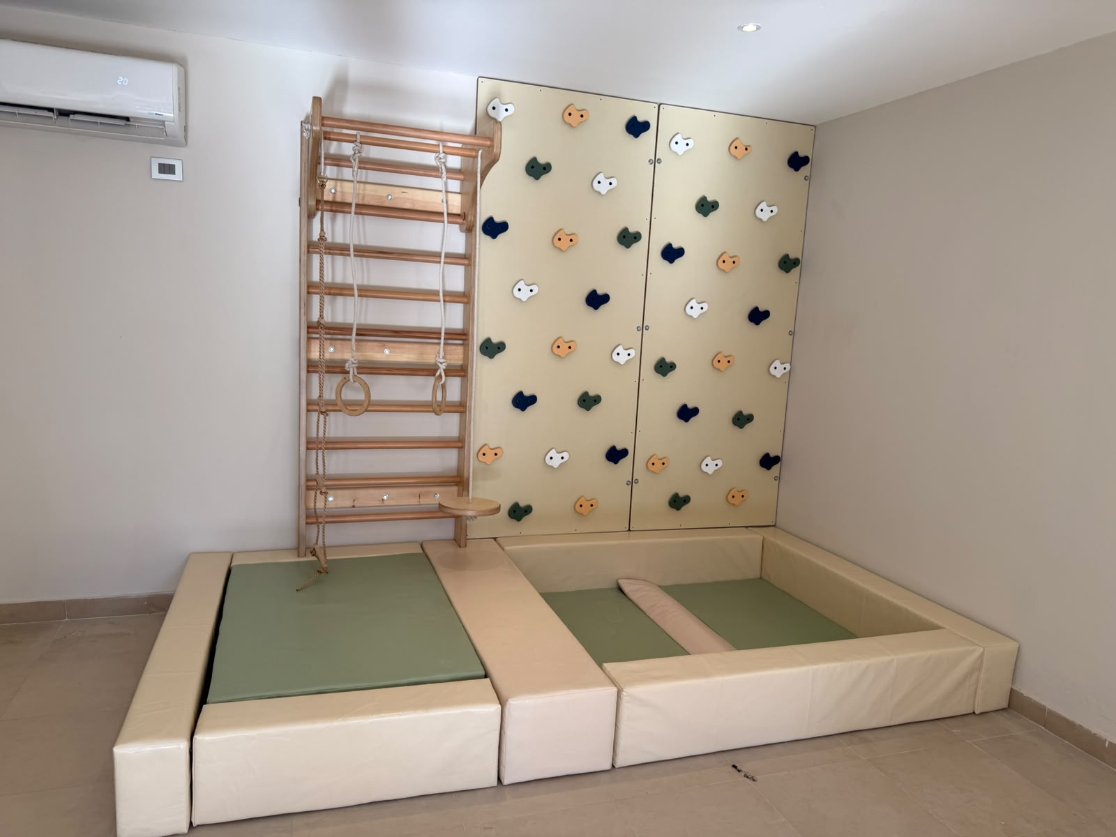 Kids Indoor Climbing & Gymnastics Wall
