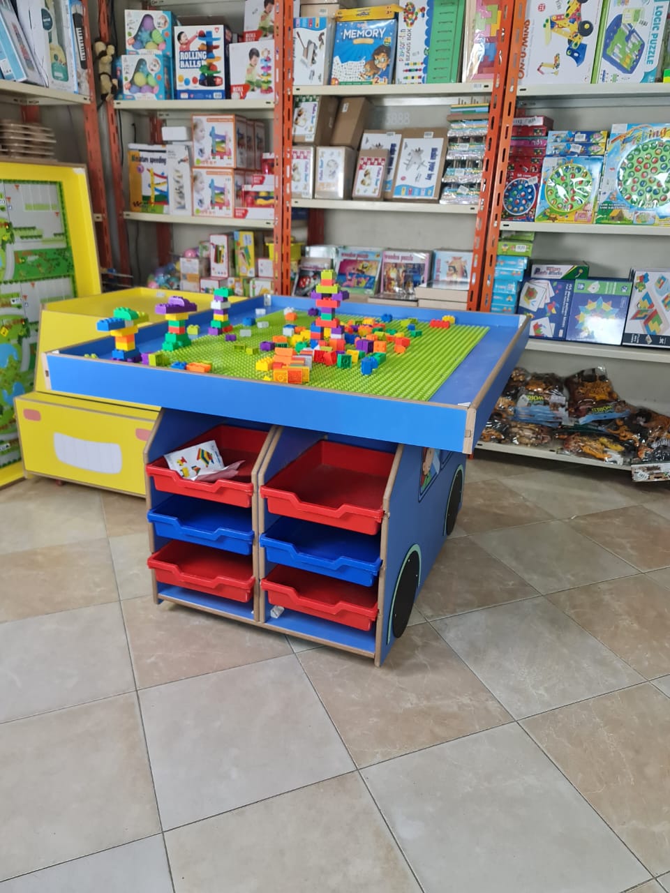Car Shaped Activity Tables