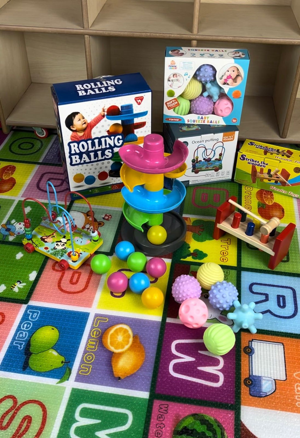 Educational Toy set Age (6-12 Months)