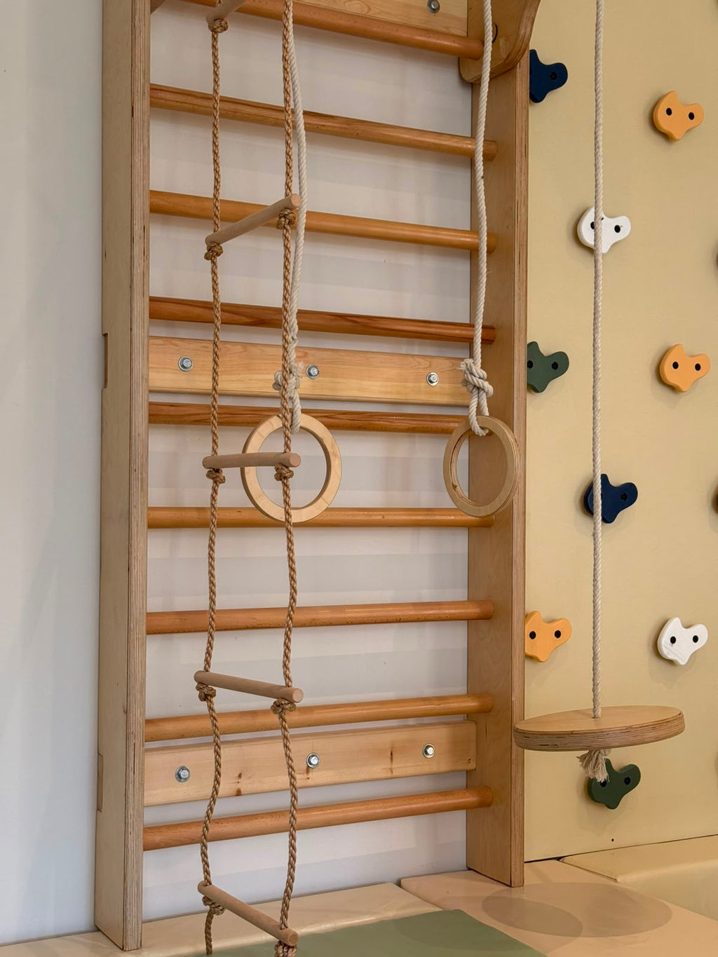 Kids Indoor Climbing & Gymnastics Wall