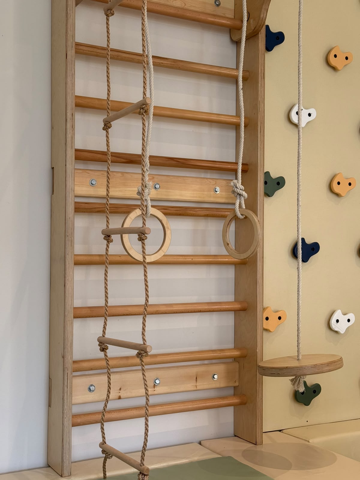 Kids Indoor Climbing & Gymnastics Wall