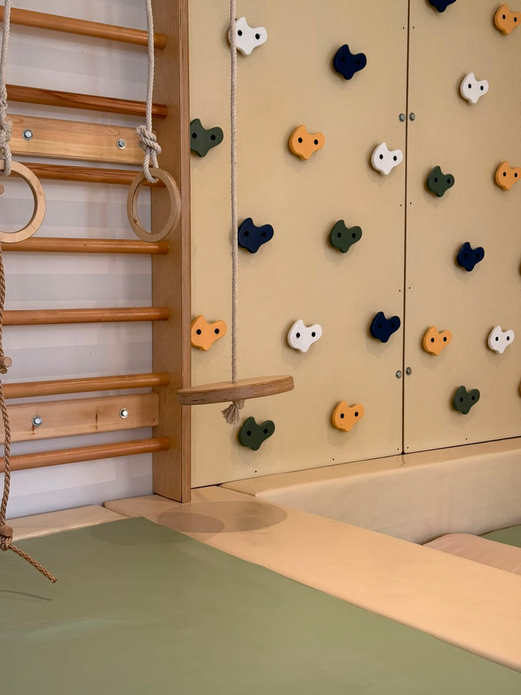 Kids Indoor Climbing & Gymnastics Wall