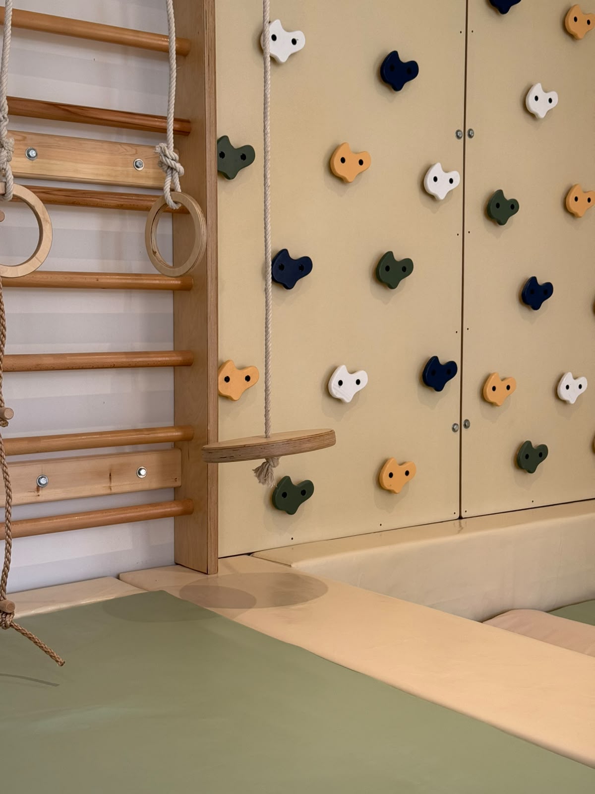 Kids Indoor Climbing & Gymnastics Wall