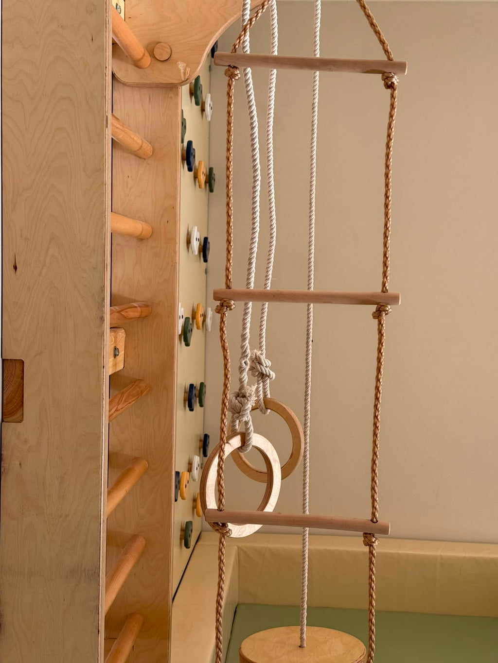Kids Indoor Climbing & Gymnastics Wall